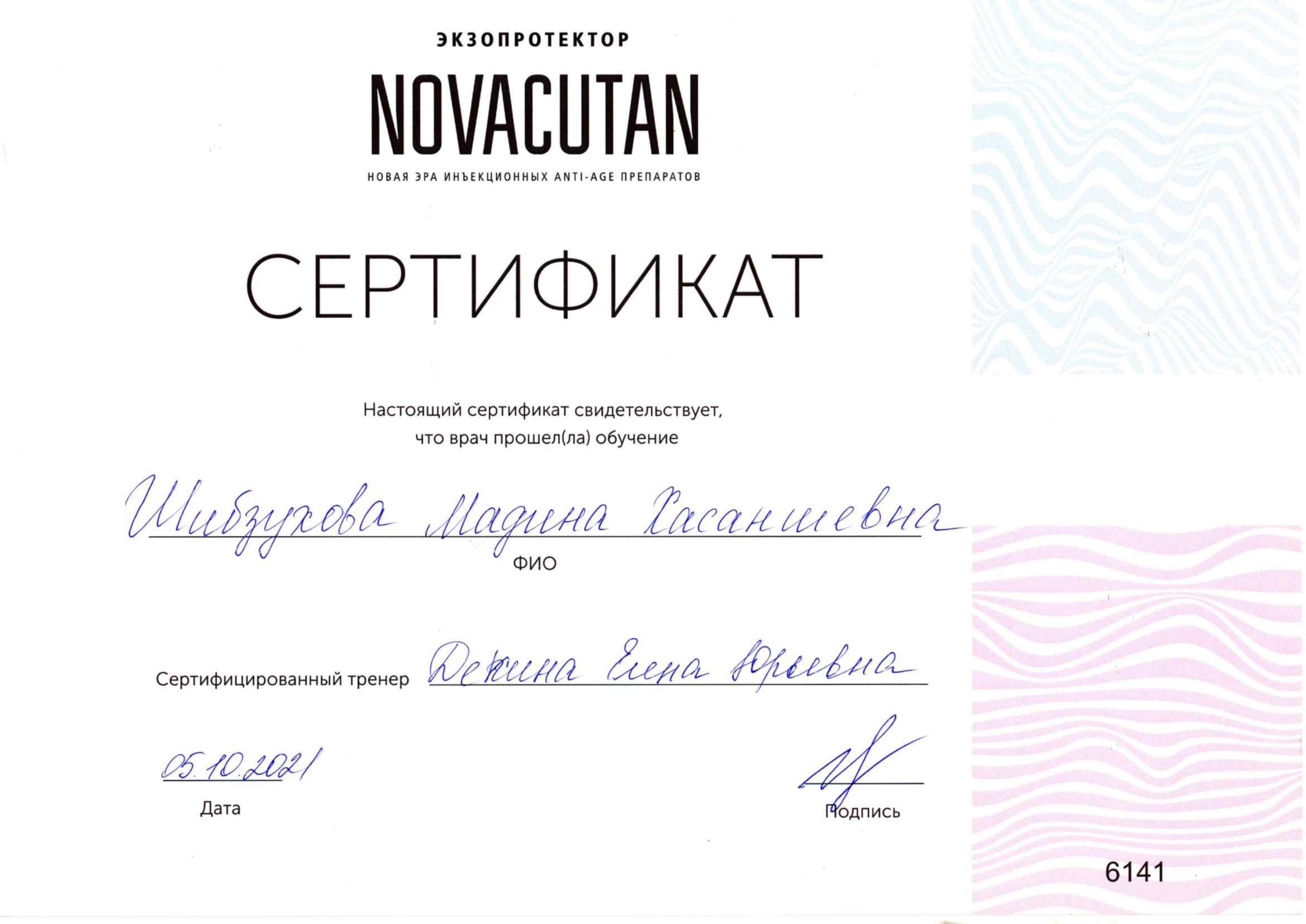 Сертификат Шибзухова 2
