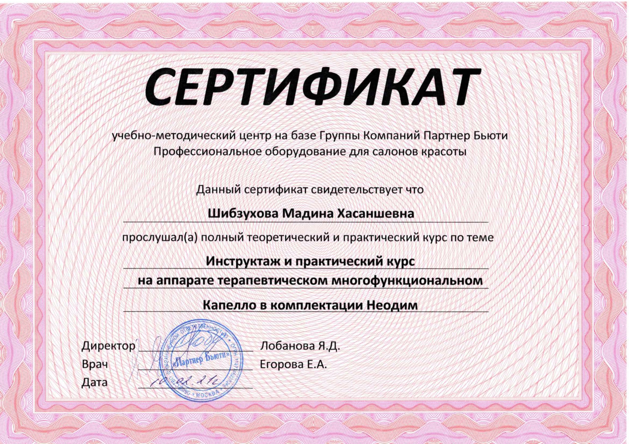 Сертификат Шибзухова 8